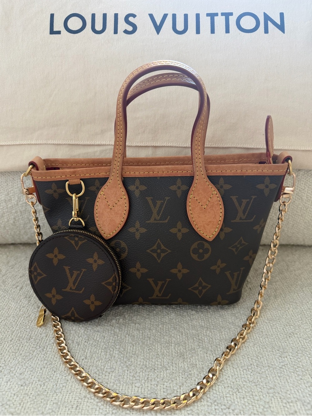Authentic Louis Vuitton Monogram Neverfull BB